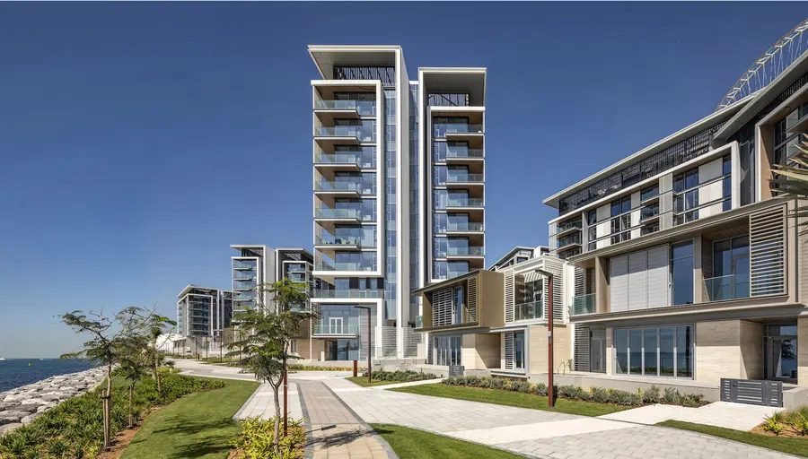 Bluewaters Residences vues depuis la digue
