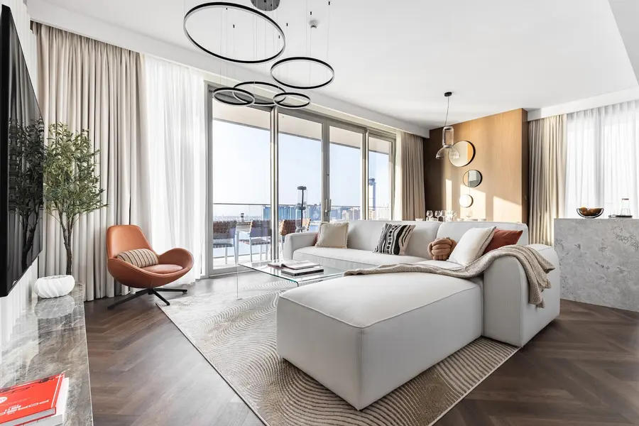 Residenz mit drei Schlafzimmern und Blick auf Palm Jumeirah, Beach Isle