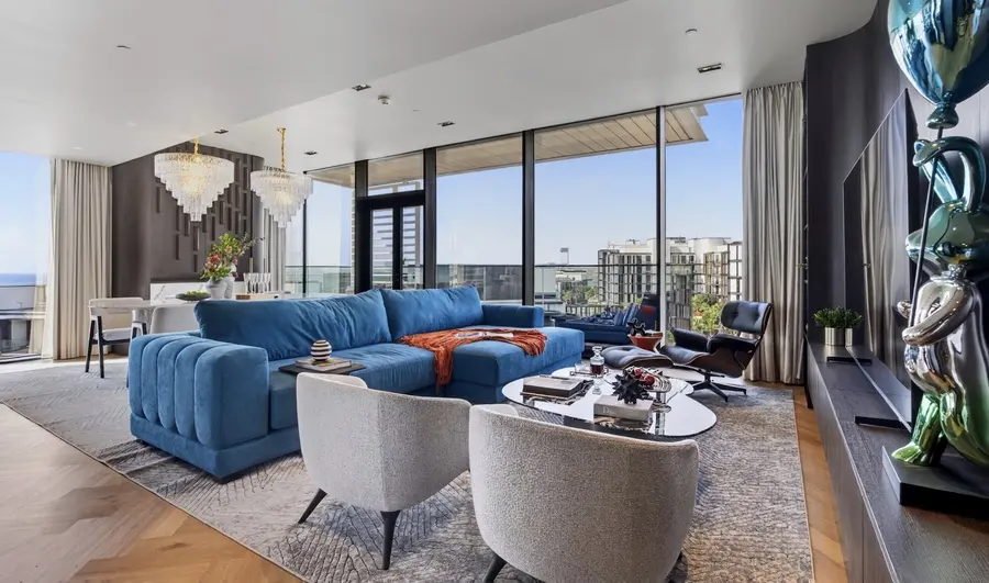 Eckresidenz mit Blick auf Meer und Ain Dubai, Bluewaters Residences