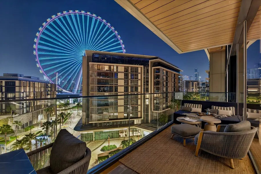 Corner Residence, Sea and Ain Dubai Views, photo 21