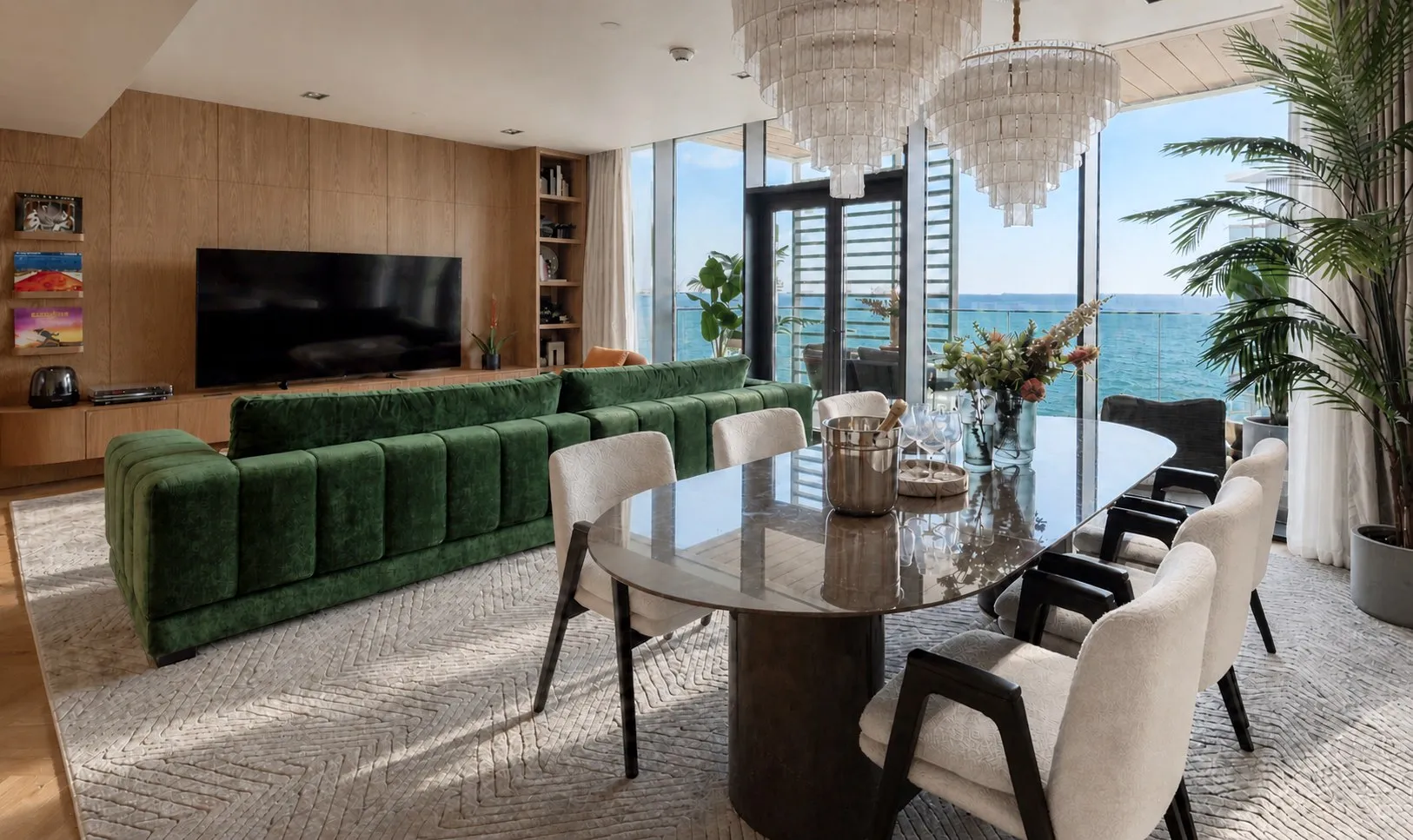 Résidence de trois chambres, vue mer dégagée, photo 1