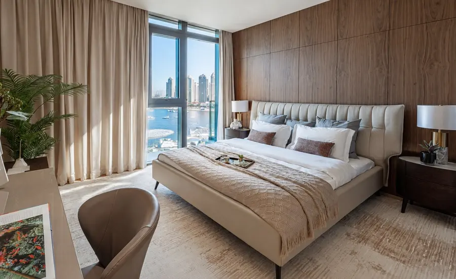 Residenz in der zwölften Etage mit Blick auf Skyline und Meer, Foto 12