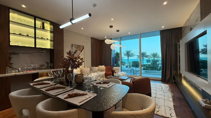 Residenz mit zwei Schlafzimmern und freiem Meerblick, Mamsha Al Saadiyat