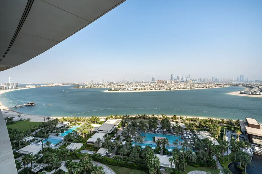 Terrassenresidenz mit Blick auf Palm Jumeirah und die Fontänen, Foto 22