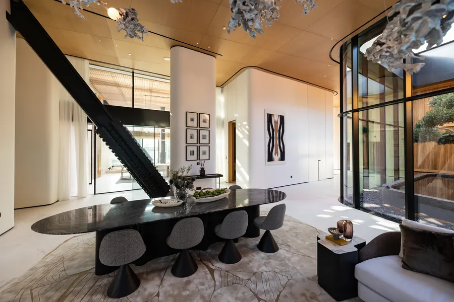 Esszimmer einer Residenz